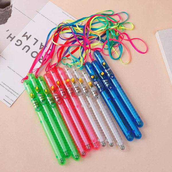 Big colorful flashing light stick with rope