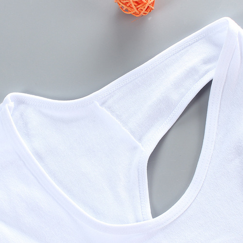 Girls' development period I-back foreign trade solid color anti-bulge tube top children's vest underwear suspenders 9-14 years old