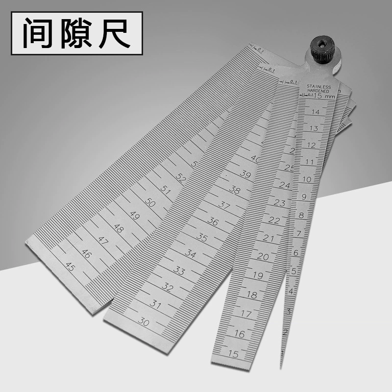 Нержавеющая сталь пробегает стальная линейка клиновидная линейка конического апертуры линейка внутреннего диаметра измерительный инструмент для оптовой продажи