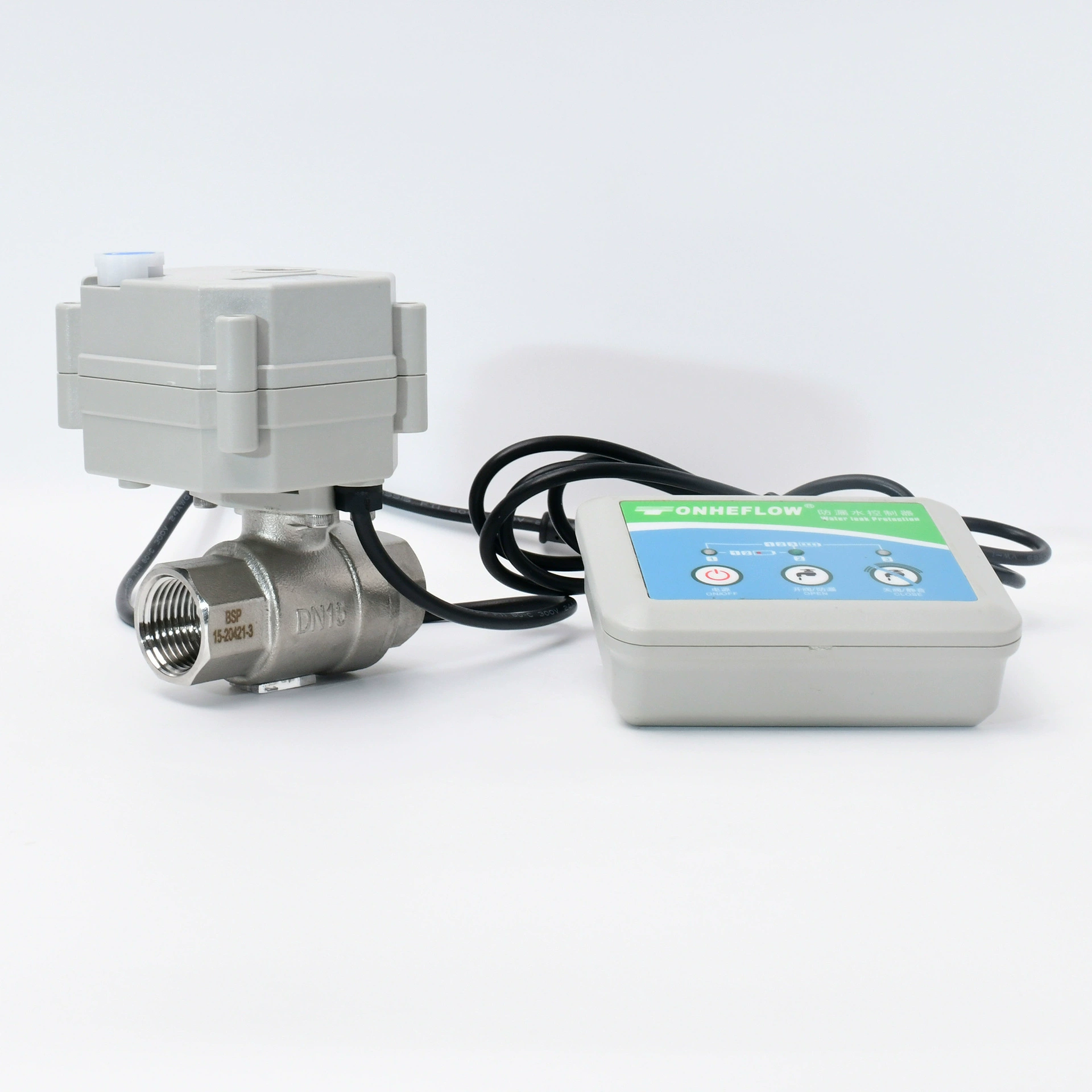 Tonghe 2 минуты-1 дюйм анти-утечка воды сигнализация очиститель воды предотвращает утечку воды