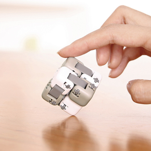Xiaomi Mi Rabbit Colorful Fingertip Building Blocks Stress Reduction Artifact Puzzle Free Assembly Building Blocks Toy Infinite Rubik's Cube