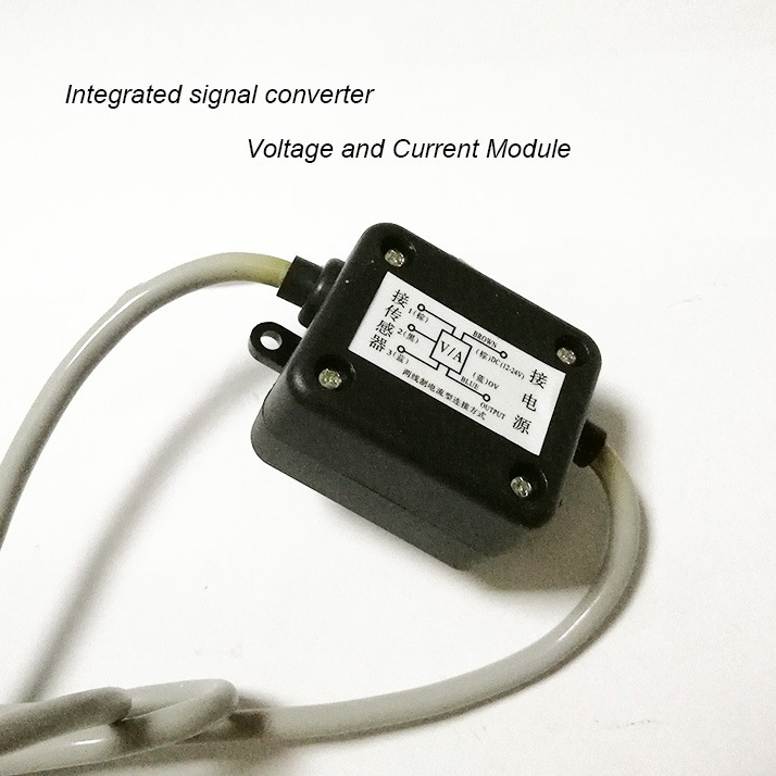 位移传感器放大器变送模块0-5v/0-10v电流4-20mA数字通讯RS485
