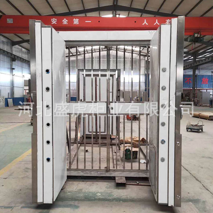 推拉式银行联动门 银行二道门防尾随联动互锁门 防尾随联动门