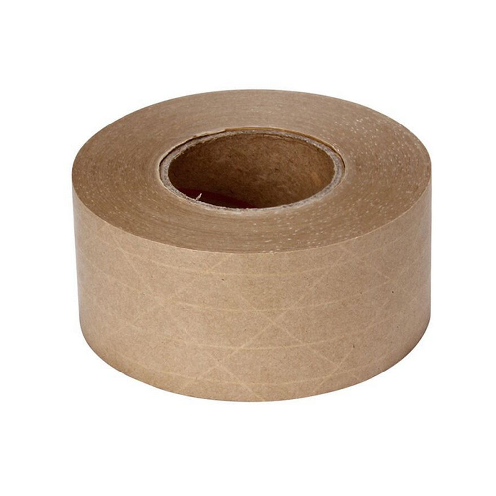 Máquina manual de corte de cinta de papel kraft húmedo para embalaje, cortadora de papel húmedo para sellado al por mayor.