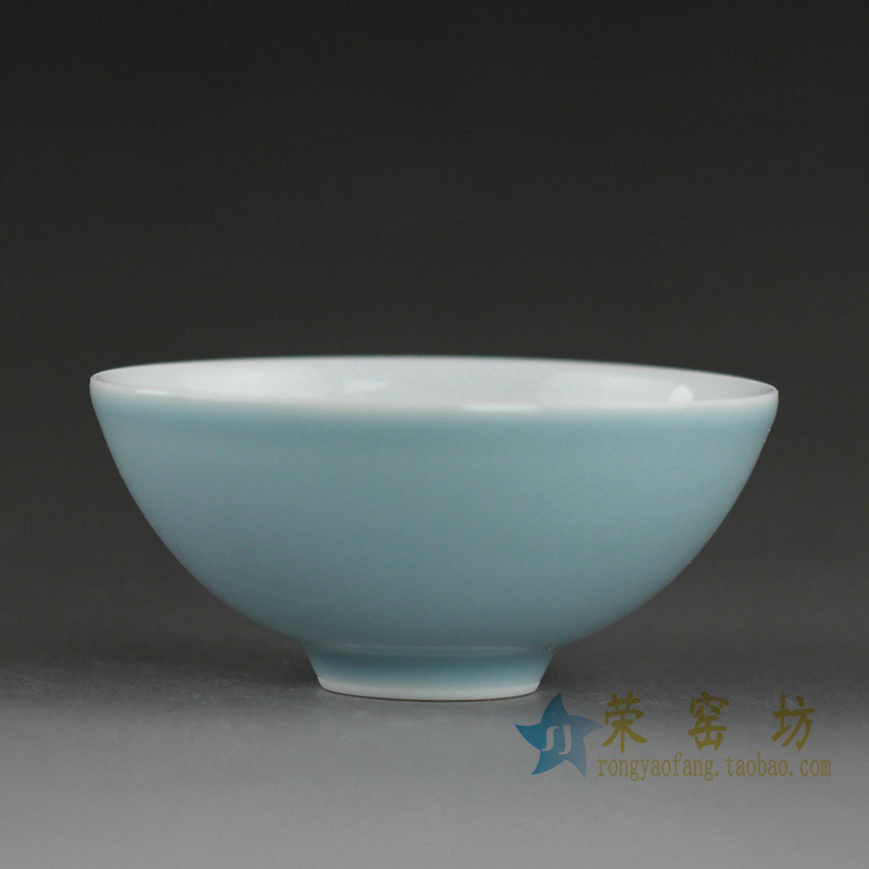 피콕 블루, 높이 3.4cm, 지름 7.3cm