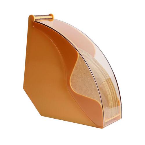 Hand brewed coffee acrylic filter paper storage box V60 fan-shaped filter paper dust-proof storage box coffee shop filter paper holder