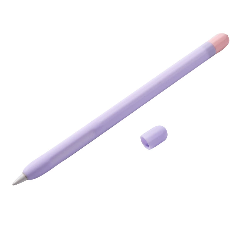 Совместимо с Apple Pencil 1-го поколения, защитный силиконовый чехол в цвете, предотвращение падений конверт Pencil sleeve пятно