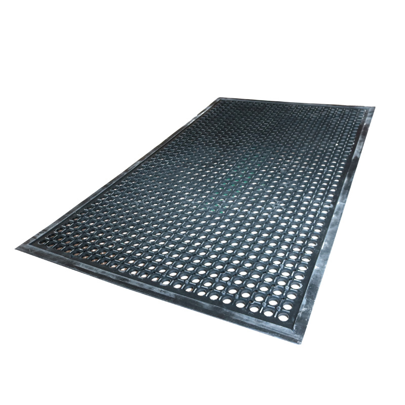 Estera antideslizante para la estera de goma antideslizante de la colección de la esperma del verraco para los cerdos equipo artificial de la inseminación del 90*150*1CM de los cerdos en granjas