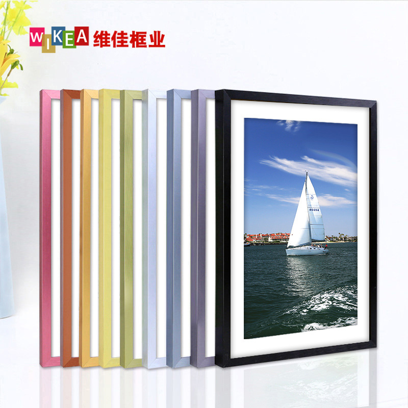 Aluminum alloy photo frame Hanging wall Creative 14 -inch 16 18 20…