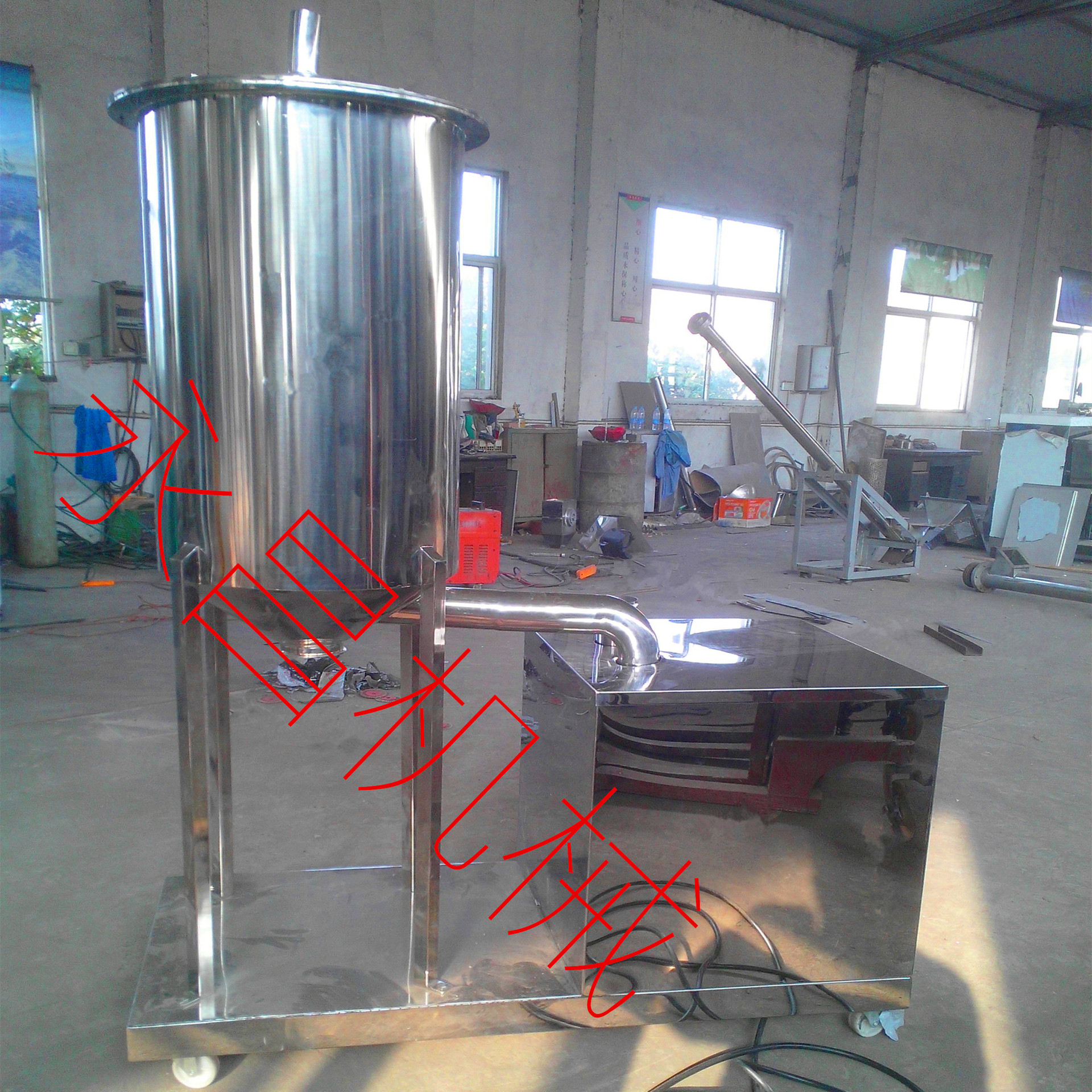 气动升降真空上料机除尘负压输送吸粉设备粉末颗粒药粉吸料抽加料