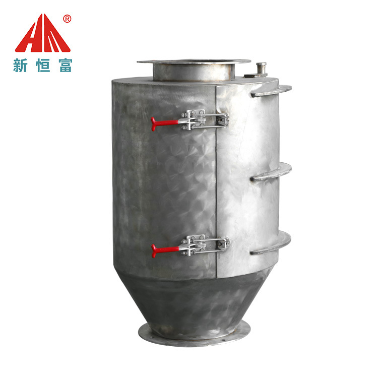 恒富机械饲料除铁永磁筒 饲料去铁永磁筒 工业磁选除铁永磁筒设备