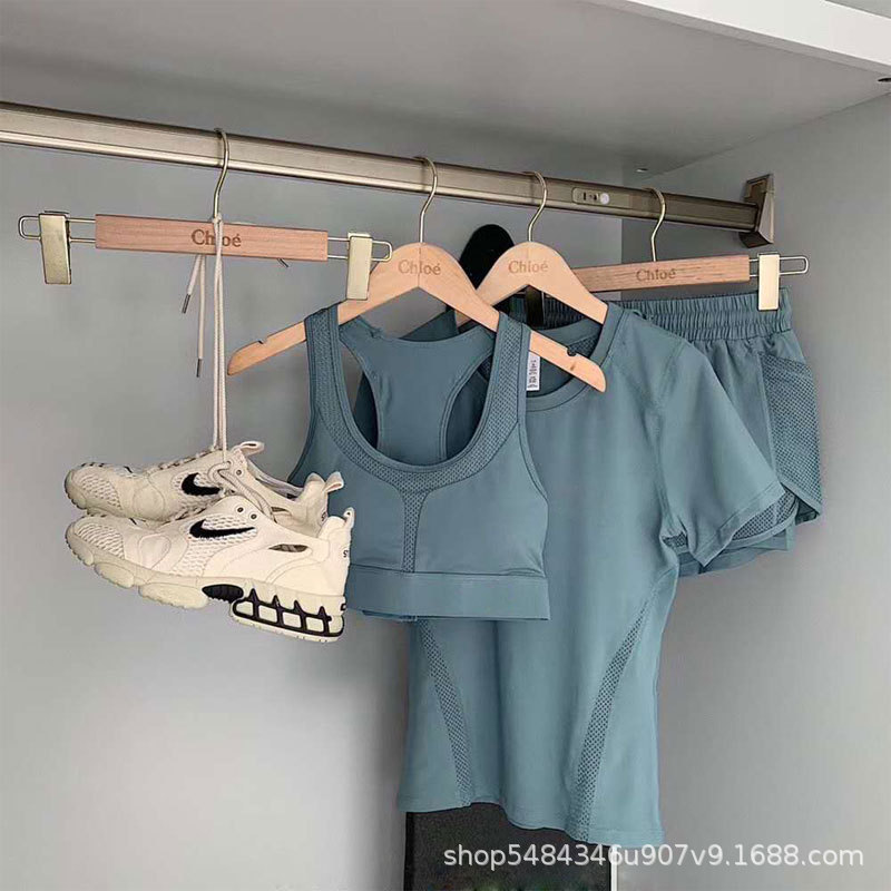 2026 Popular Yoga Clothing Set for Micro-Businesses, Summer Sports 2-Piece Set, Fitness Running Quick-Dry Set