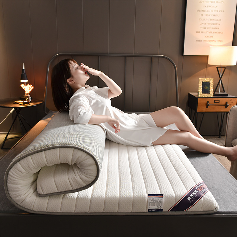 Mattress thickened mattress tatami mat student dormitory mattress latex cushion memory sponge children folding mat