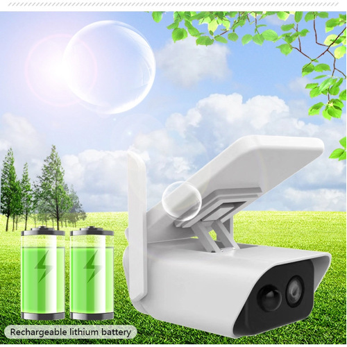 Solar surveillance camera low power camera wireless high definition wifi waterproof camera solar 4MP