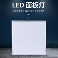 LED平板灯600600集成吊顶嵌入式石膏矿棉板办公室灯 595LED面板灯