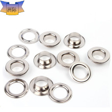 现货金属平面鸡眼汽眼鞋眼服装服饰箱包皮带腰带手袋五金配件孔眼