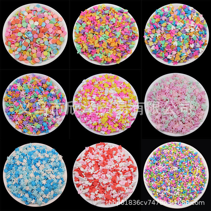 5mm pop wafer snowflake hollow ring Mickey soft pottery slim soft pottery filling material diy handmade accessories 5mm pop wafer snowflake hollow ring Mickey soft pottery slim soft pottery filling material diy handmade accessories