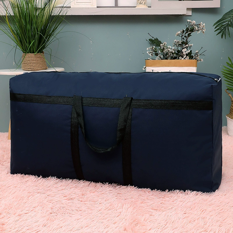 Moving Storage Bag, Thickened Oxford Cloth, Large Capacity 80–240 L, Navy/Gray/Black