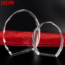 水晶白胚影像耗材批发异形假山冰山相框摆件DIY照片个性订 制