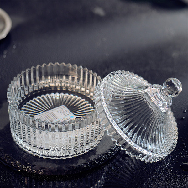 European -style glass sugar tank storage tank decorative can…