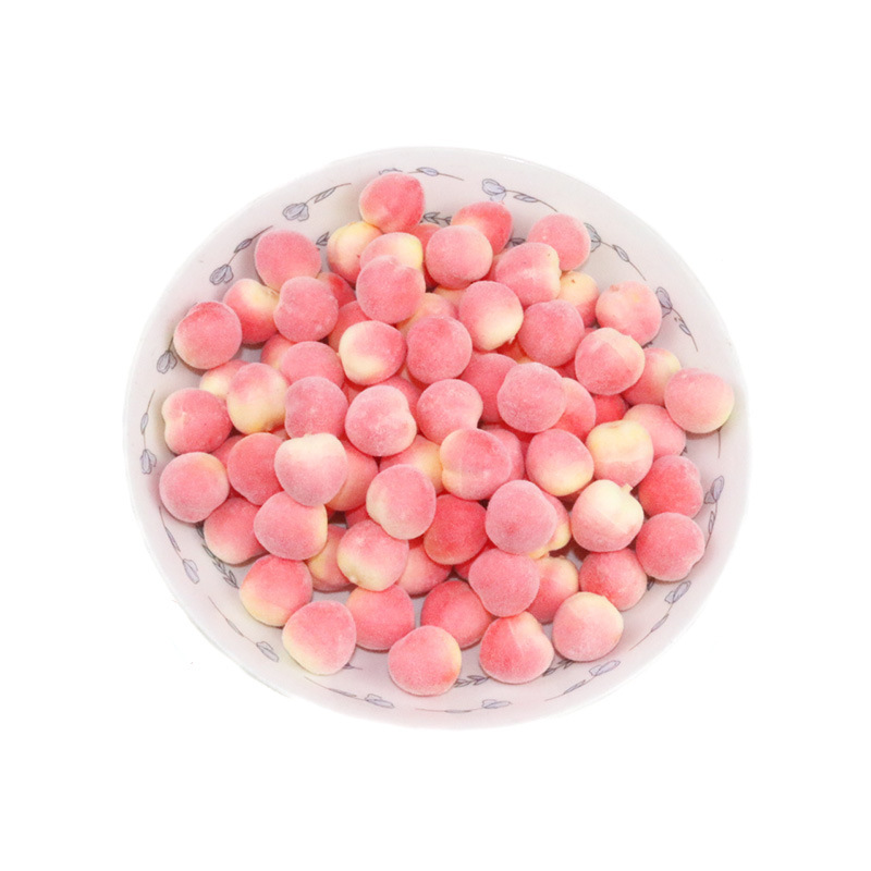 Simulation mini peach 2.0 2.5 3.5cm simulation foam small peach jewelry props peach accessories