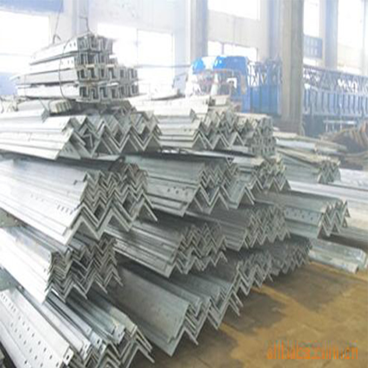 供应铁塔材料 铁塔杆件 铁塔角钢热镀锌角钢打孔角钢周期快价格优