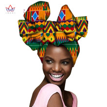 非洲民族包头巾时尚花型头巾多色可选印花头巾棉质蜡染头巾