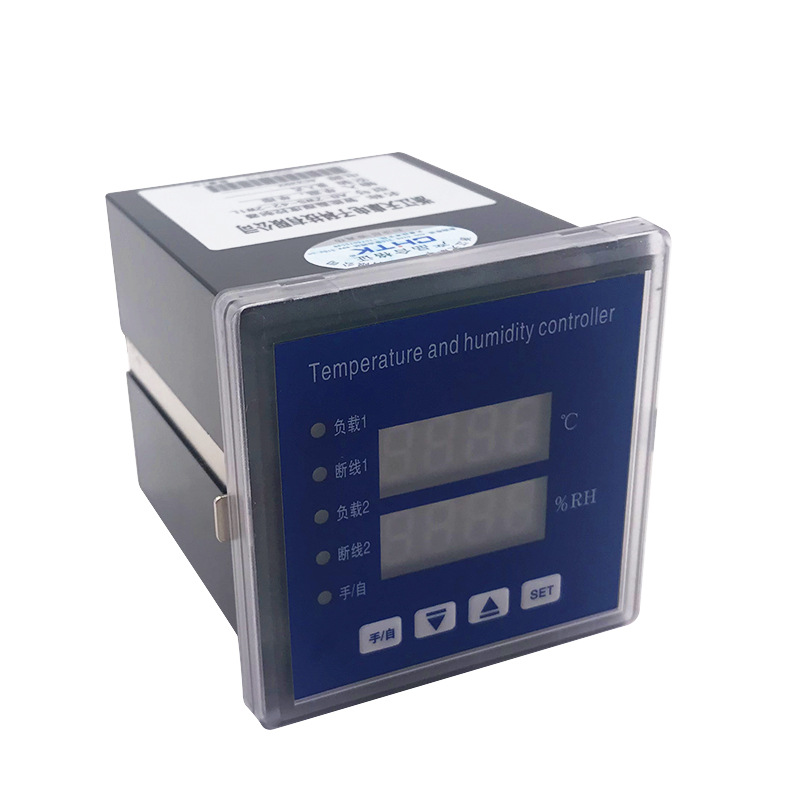 TWNK Intelligent Single and Double Temperature and Humidity Controller Industrial Anti-condensation Distribution Box Dehumidification Greenhouse Incubation Box Thermostat