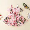 Summer shiffon small princess costume, dress, western style, lifting effect, Korean style