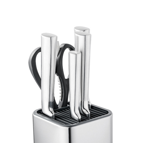 Creative stainless steel knife holder stainless steel knife holder storage rack kitchen supplies storage rack freely insert storage box