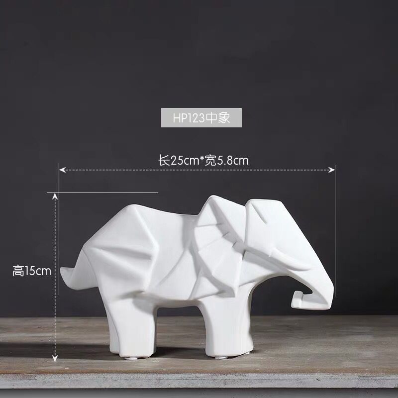 Elefante creativo adornos un par de artesanías inauguración regalos Oficina Mesa salón gabinete del vino decoraciones para el hogar