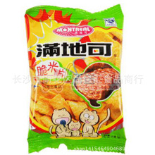 混批 满地可脆米片20g*30包休闲儿童零食 薯片食品批发