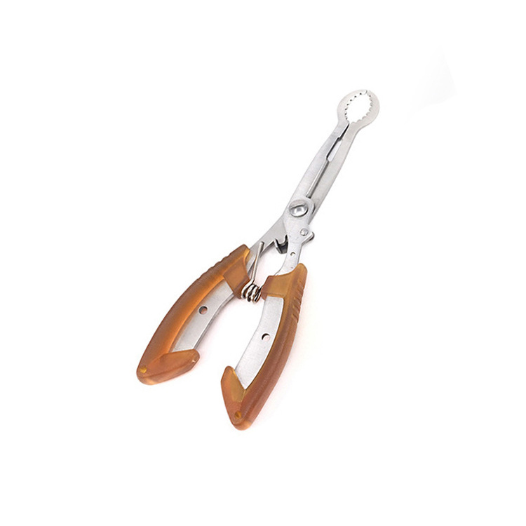 다크 브라운 호손 집게 PP 가방