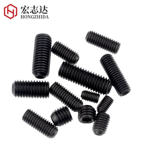 Class 12.9 recessed end machine meter screw set screw inner hexagonal base screw headless screw M2M3M4M5M6M8