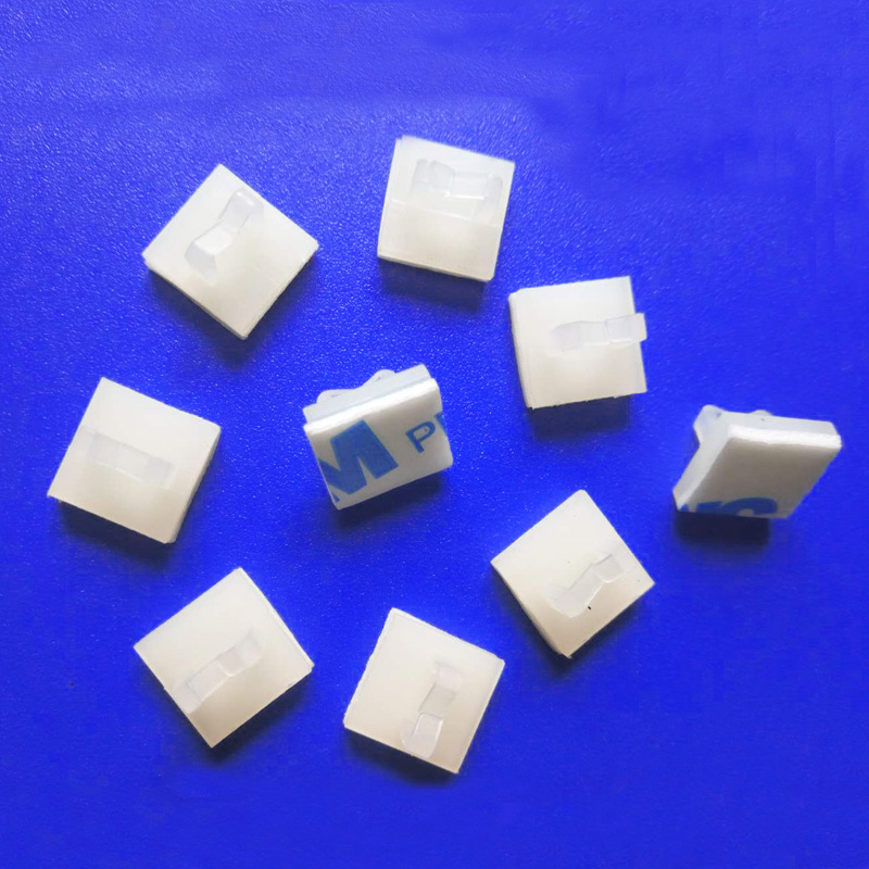 WLL-1 粘式固定座 办公家具固线小线扣 机箱布线理线器固定座