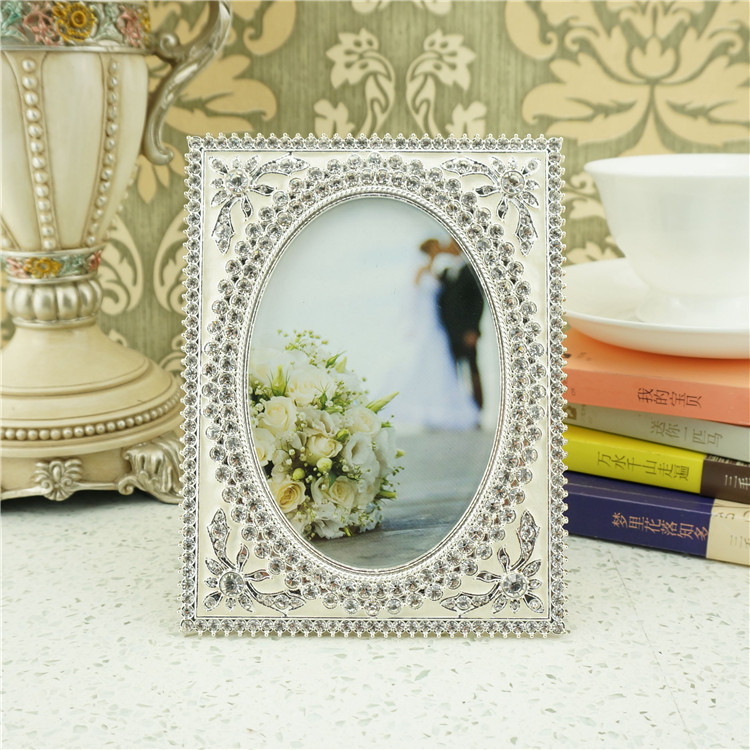 High-end gift photo frame luxury handmade diamond photo studio metal photo frame home textile home decoration home soft decoration photo frame High-end gift photo frame luxury handmade diamond photo studio metal photo frame home textile home decoration home soft decoration photo frame
