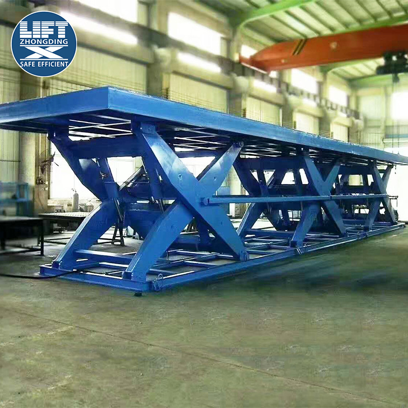 20吨载货配套用升降平台30吨固定式楼层提升货物升降机剪叉升降台