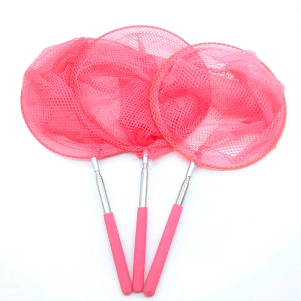 Telescopic fuchsia fishing net
