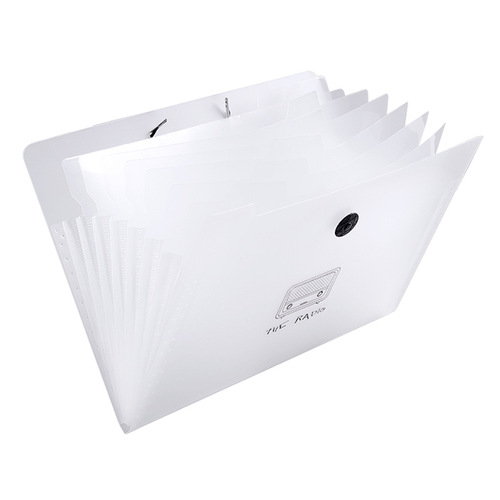 a4 multi-layer folder student test paper transparent cartoon piano bag business office file folder stationery storage artifact
