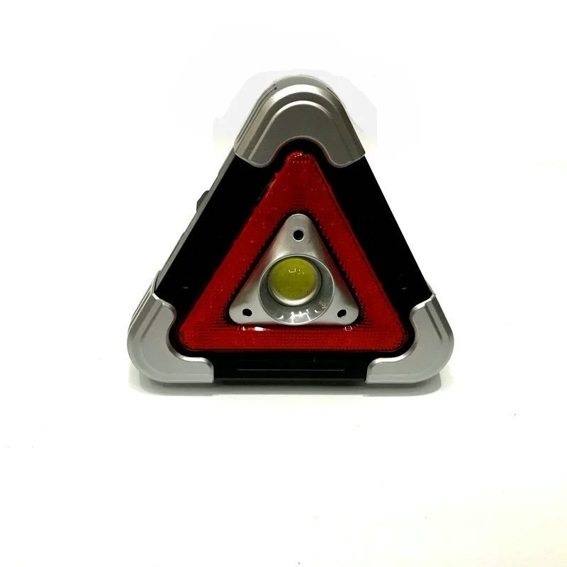 Manufacturers supply COB multi -function portable portable charging light LED work emergency triangular light warning work lights