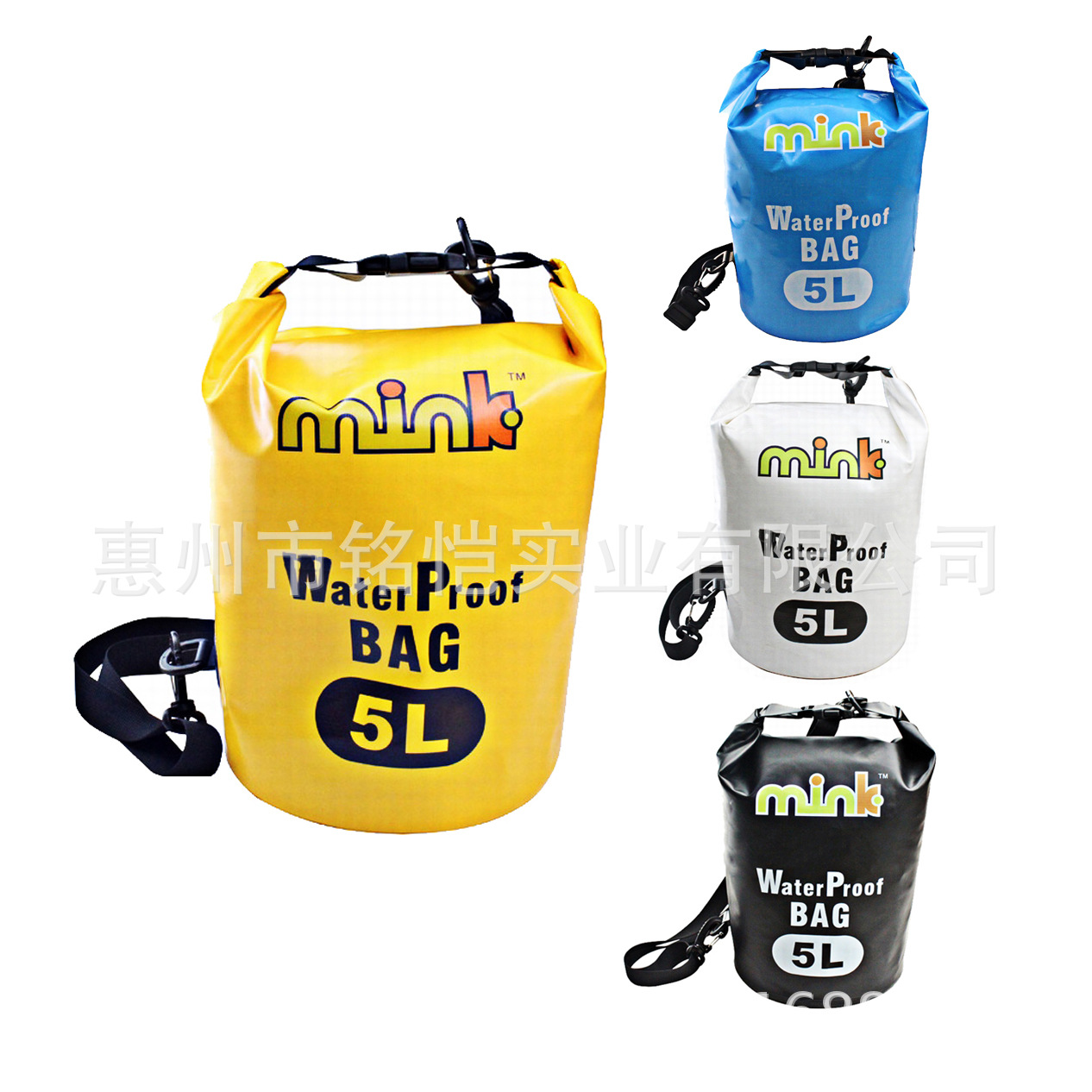 Factory Hot Sale PVC Clip Mesh Outdoor Waterproof Bag Beach Waterproof Bucket Bag Snorkeling Swimming Bag Tracing Creek Rafting Backpack