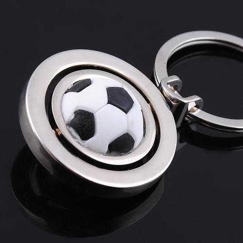 Creative keychain metal keychain rotating football keychain pendant hardware accessories GX-071