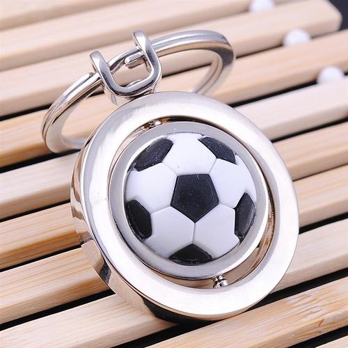 Creative keychain metal keychain rotating football keychain pendant hardware accessories GX-071