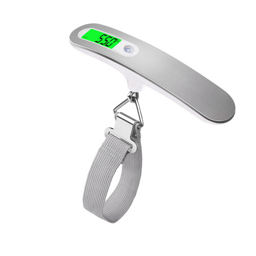 Cross-border stainless steel luggage scale portable portable scale electronic scale express luggage scale small precision electronic scale