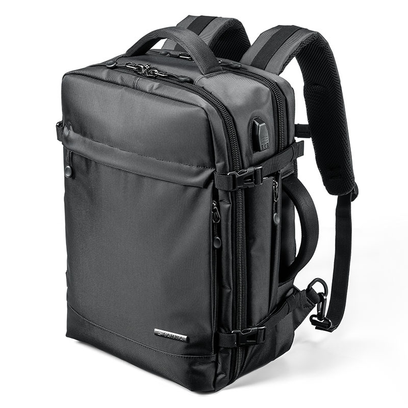 Japanese SANWA laptop bag 15.6-inch backpack shoulder portable business trip large capacity BAG-BPC3BK