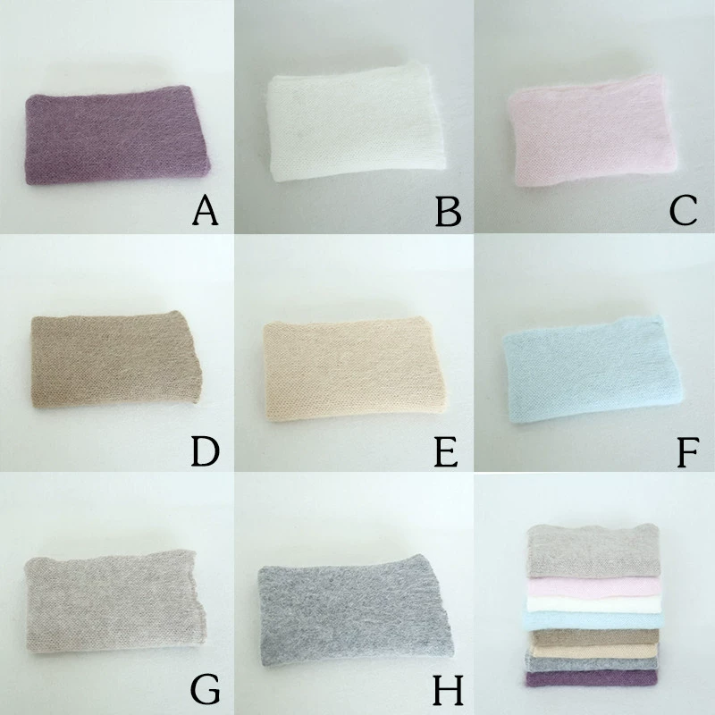 Новорожденный Angora Stretch Wrap Ф props для фотосъемки, пушистый