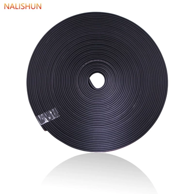 Automobile wheel hub protective sticker Qapı və bamper qoruyucu zolaqlar - black-8-meters-a-roll