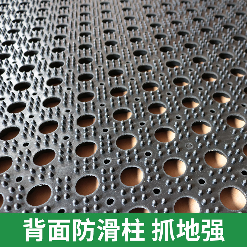 Fábrica al por mayor colección de esperma de jabalí estera antideslizante granja de goma engrosada estera antideslizante equipo de inseminación artificial de cerdo