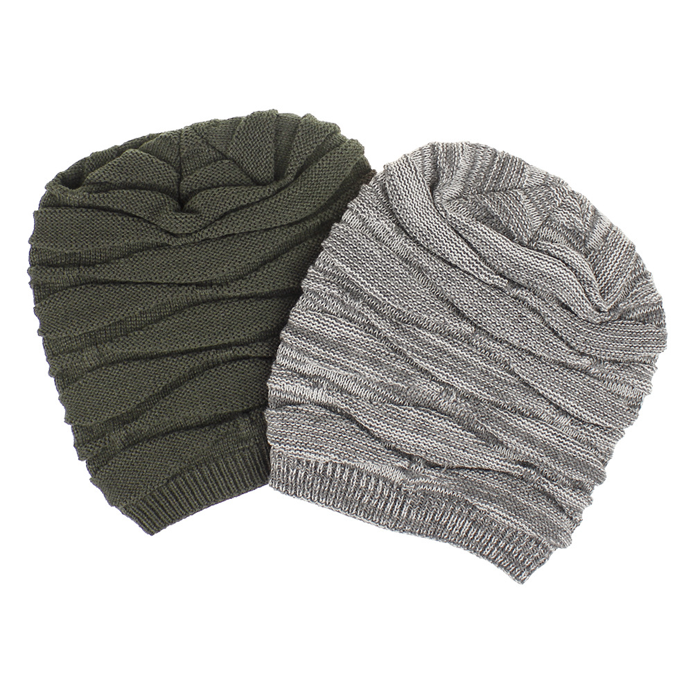 2024 neue Wintermütze Strickmütze für Männer und Frauen Warme und samtige Outdoor-Freizeitmütze Trendy Diamond Weaving_voghion.com