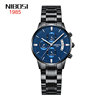 Swiss watch stainless steel, fashionable quartz watches